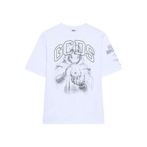 Gcds Men Gothic Print T-Shirt